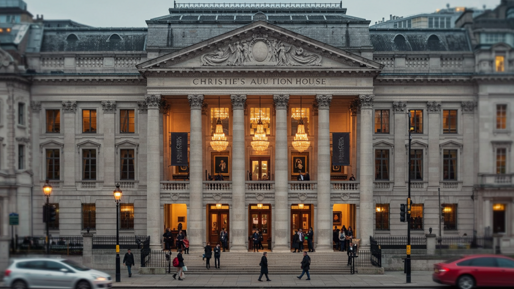 The Famed Christie’s Auctioning AI Art