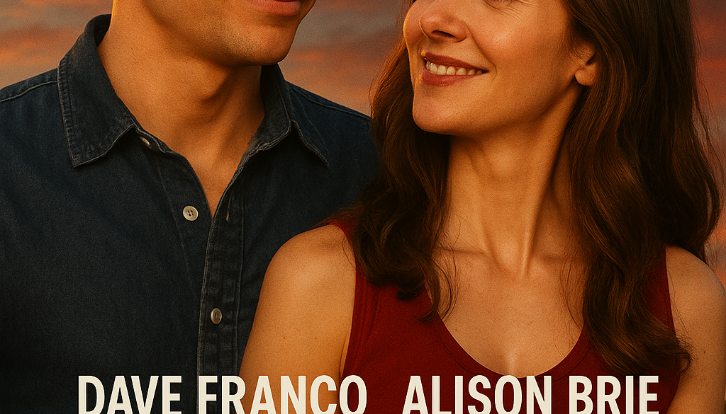 Dave Franco & Alison Brie in Copyright Stealing Suit